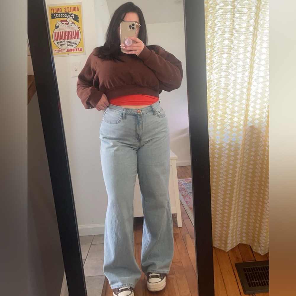 Universal Thread Denim Wide-Leg Pants